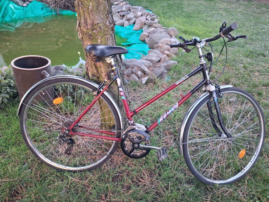 Rower damski romet. 28  fotelik dzieciecy.cali.
