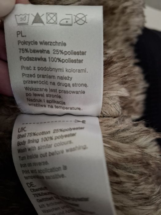 Kurtka damska BIG STAR z futerkiem, rozm. M/L
