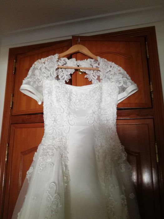 Vestido noiva _veu_Tiara_luvas