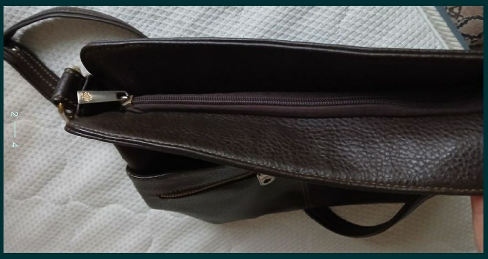 Кожаная сумка бренда Mulberry