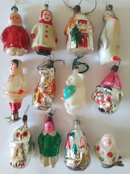 Елочные  игрушки ссср  ,,Квартет