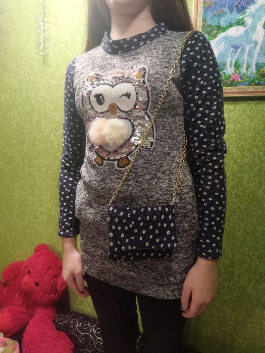 Туніка тепла зимова 140 134