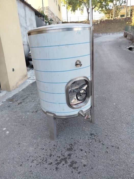 Cuba inox   500l. para venda