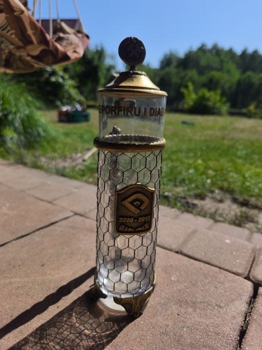 Kufel szklany unikat