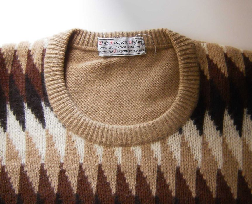 Par Camisolas 100% Lã Cashmira - VINTAGE - Tamanho S/XS- UNISEXO