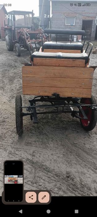 Bryczka konna 4 osobową