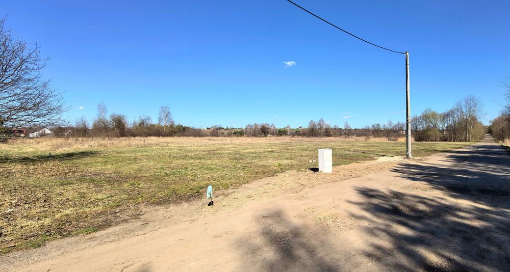 Duża ładna działka