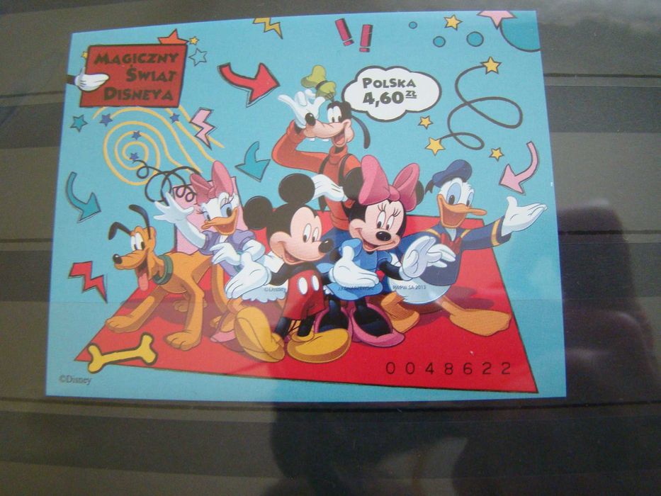 Znaczki Disneya - 2013 Polska Disney Magiczny Świat zestaw 4 bloczków