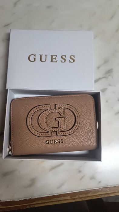 Carteira Guess bege Isola SLG