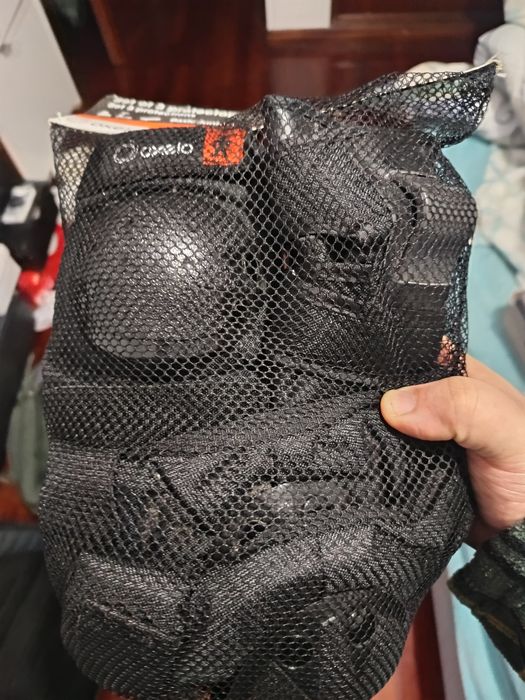 Kit novo de proteções para skates, patins, trotinetes e bicicletas