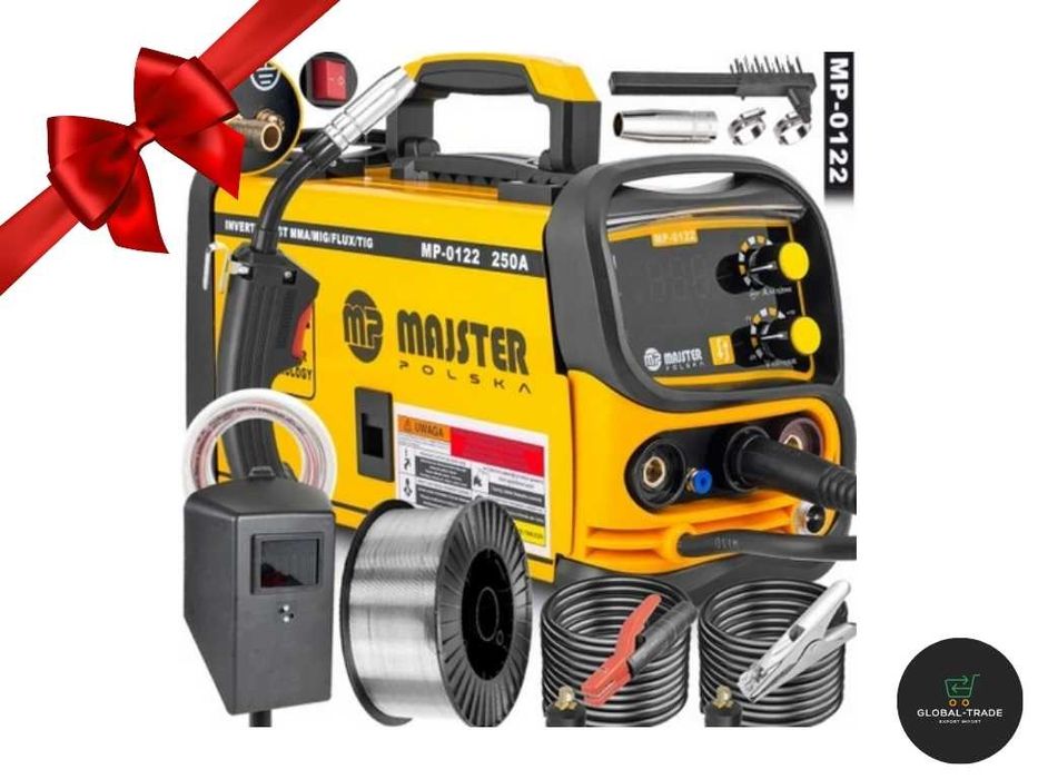 Spawarka 250 inwertorowa MIGOMAT IGBT FLUX MIG MAG MMA Gaz/ bez gazu