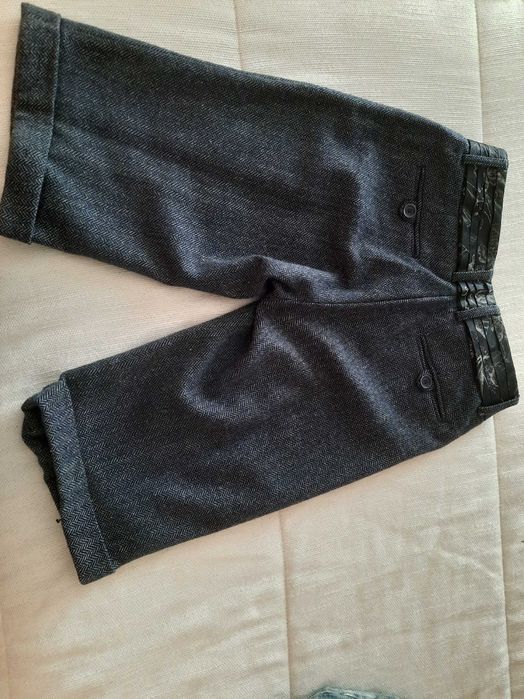 Calções de fazenda de senhora