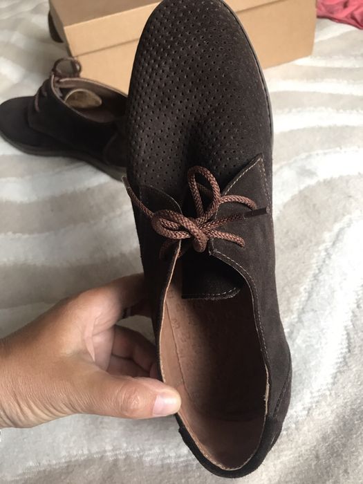 новые замшевые туфли Prime 40 размер