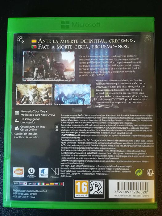 Code Vein (XBox One)