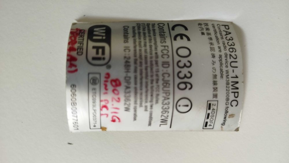 Placas Rede WiFi Mini-PCI para PC Portátil