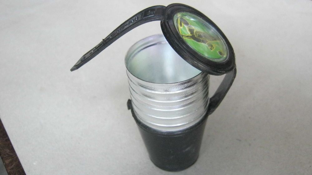 Набор коньячных стопок походный в футляре ссср