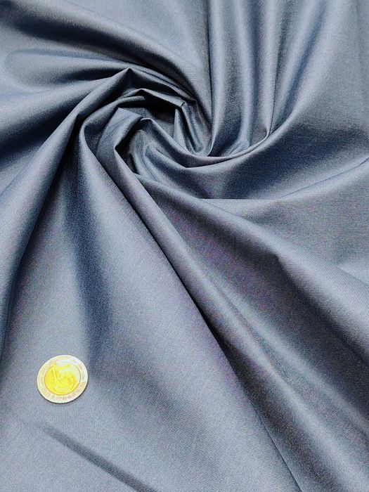 Tkanina bawełniana szaroniebieski chinz WYPRZEDAŻ MAGAZYNU