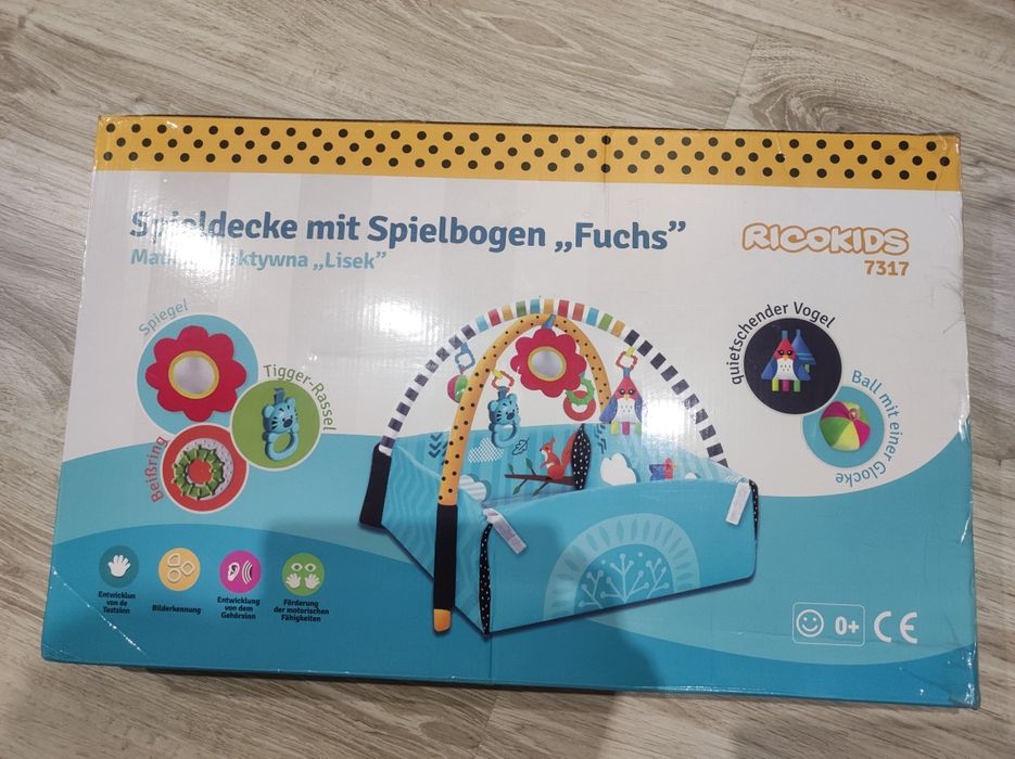 Mata interaktywna Ricokids 3w1 Lisek