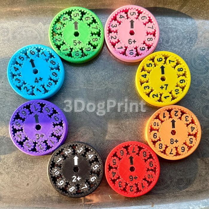 Spinner de Adição e Subtração para Crianças