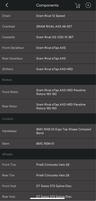 BMC Teammachine Rival AXS eTap 12