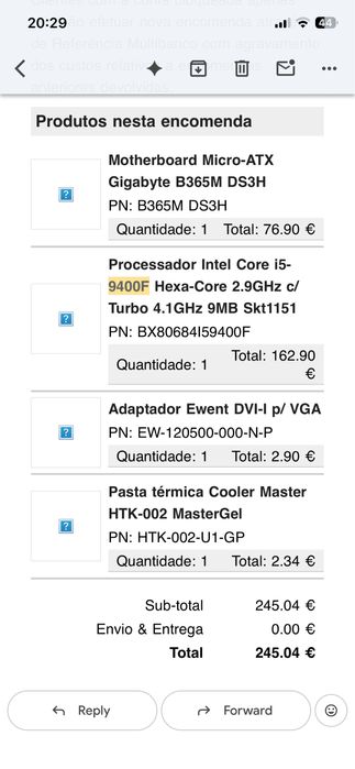 Combo Gaming Económico: Intel i5 9400F + Motherboard Gigabyte B365M