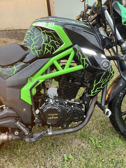 Мотоцикл мустанг 250 Musstang xtreet 250