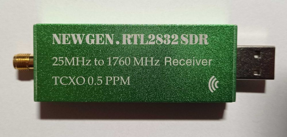 Szerokopasmowy skaner USB NEWGEN.RTL2832SDR