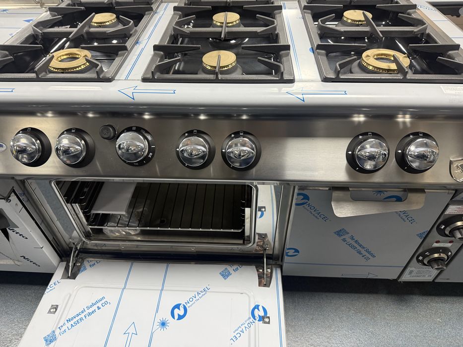 Fugão industrial 6 Queimadores mais forno NOVO