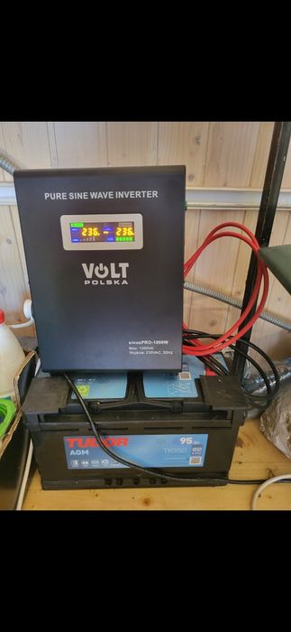 УПС+АКБ упс"Volt SinusPRO 1000w", + акумулятор AGM