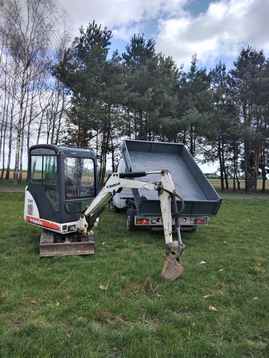 Usługi minikoparka  wywrotka transport 3,5 t