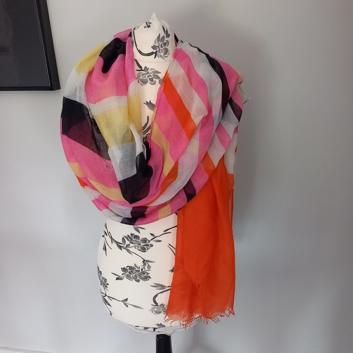 Kolorowa chusta/szal z wiskozy