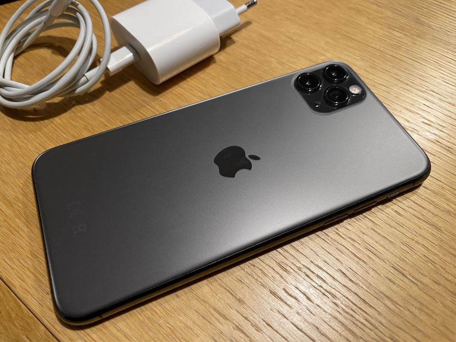 iPhone 11 pro Max 256 gb czarny super stan komplet polska dystrybucja