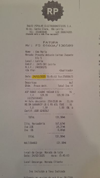 Xiaomi Robot Vaccum E12