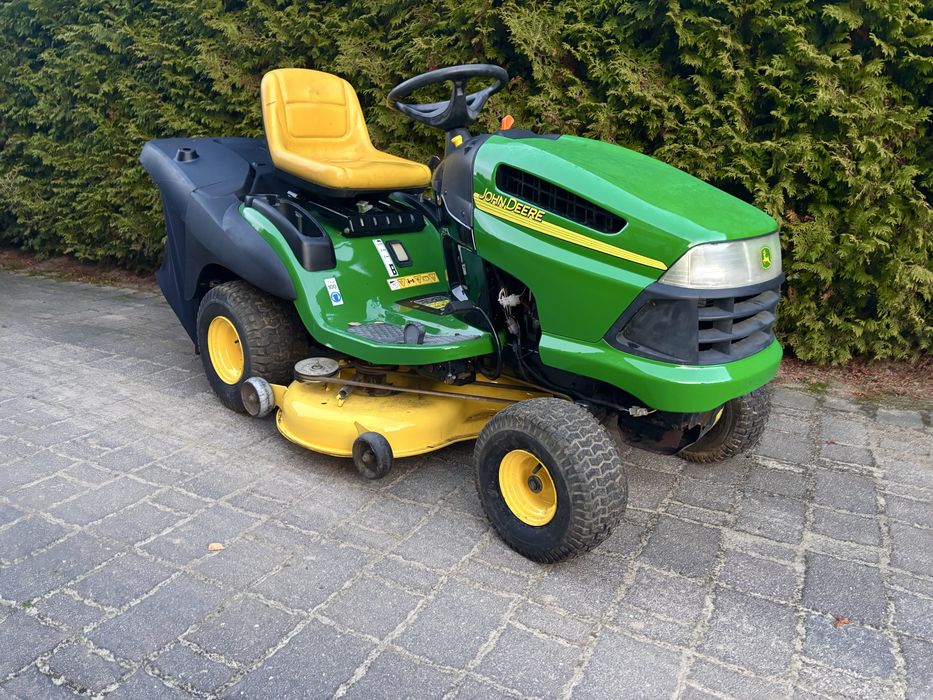 Traktorek Kosiarka John Deere x130r V2 Vka Briggs Hydro kosz x155r