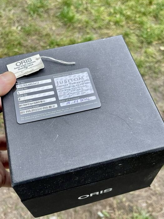 Zegarek Oris Swiss Hunter Team PS Edition  44 mm automat