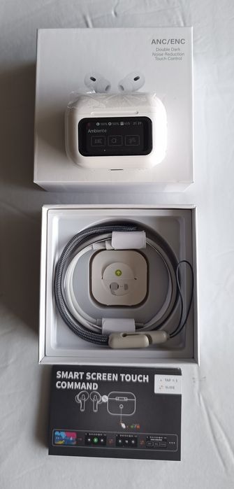 Auriculares Bluetooth com ecrã tátil (Novos e Selados)