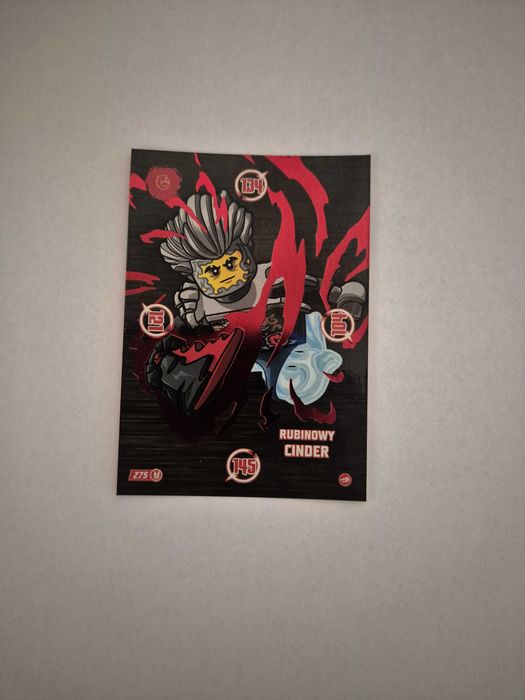 Karta lego TCG 10 Rubinowy Cinder nr 275