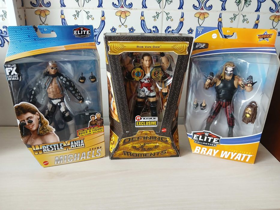 figuras wwe elite mattel ultimate edition wrestling bonecos de coleçao