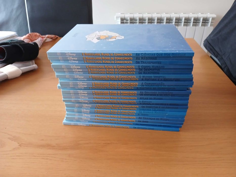 Coleção COMPLETA de livros "O Maravilhoso Mumdo do Conhecimento" da Disney