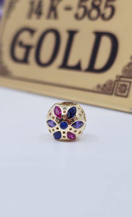 Złoty charms próba 585 14k