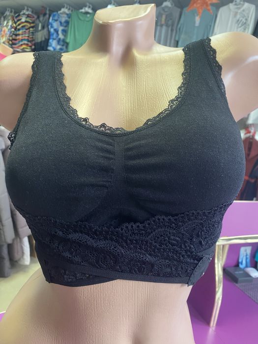Бюстгальтер топ (бралетт) кружевний, XL