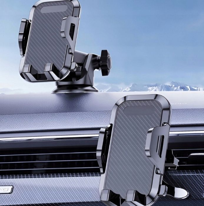 Mocny Uchwyt Samochodowy Na Telefon Na Szybę Deskę Rozdzielczą Kokpit
