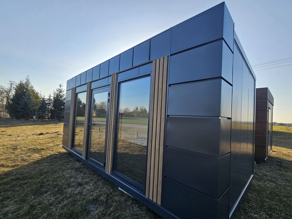 Pawilony 6m x 3m Handlowo Usługowe Kontenery Biuro Kiosk Komis