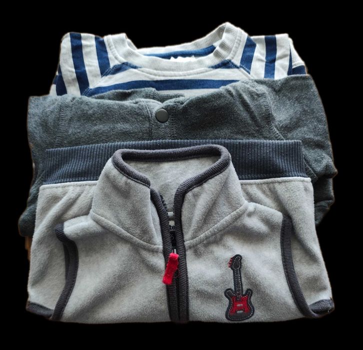 CHŁOPCZYK zestaw   ubranek  w rozmiarze -62 i 68cm