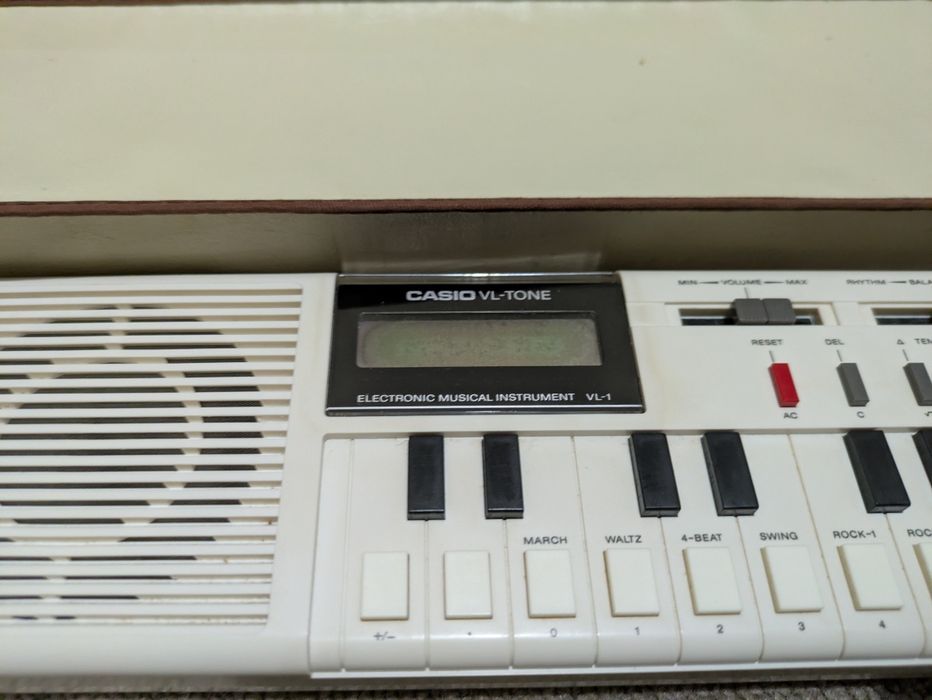 Casio VL-1 , VL tone teclado e calculadora