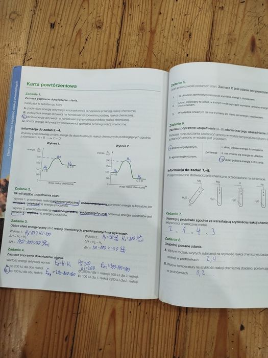 Karty pracy To jest chemia dla liceum i technikum kl 1, zakres podst.