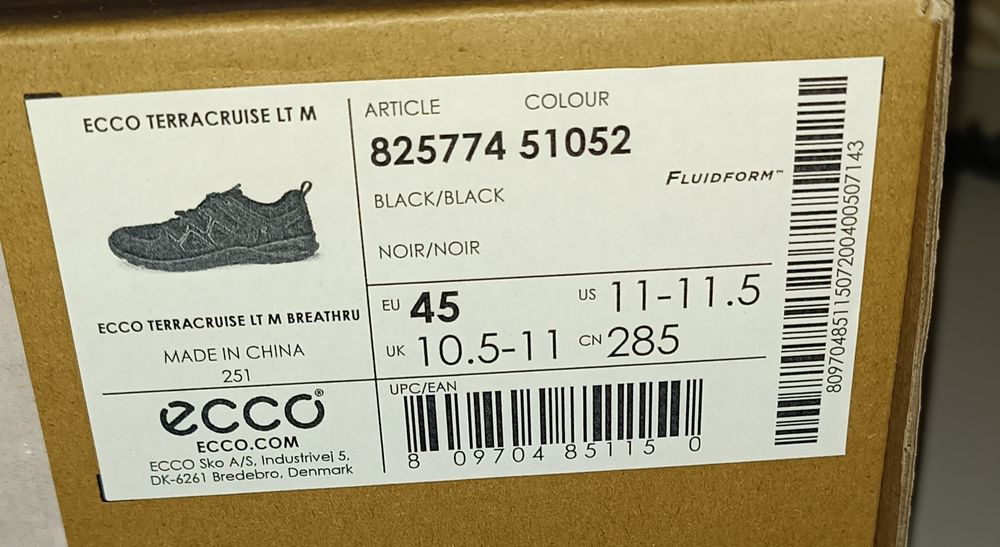 Кросівки 45p ECCO