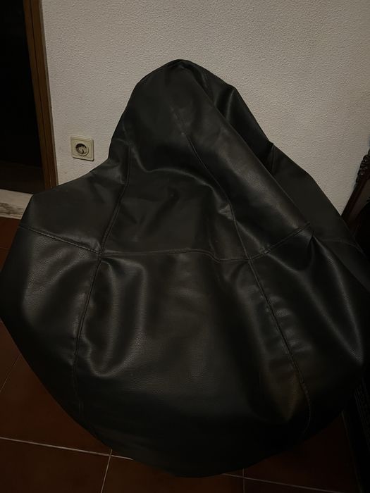 Puffs gigante preto