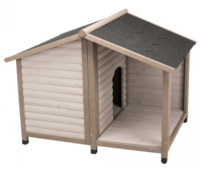 Casota para cães Madeira - PORTES GRÁTIS