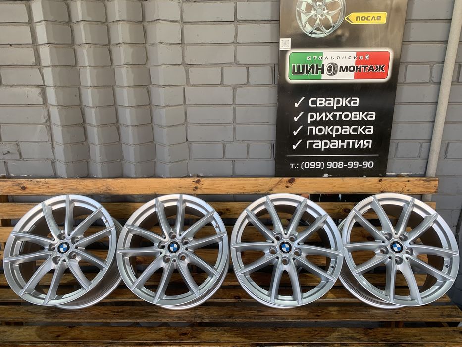 99 (67) НОВЫЕ Оригинальные диски BMW G05 618 style R18 5/112 6880684